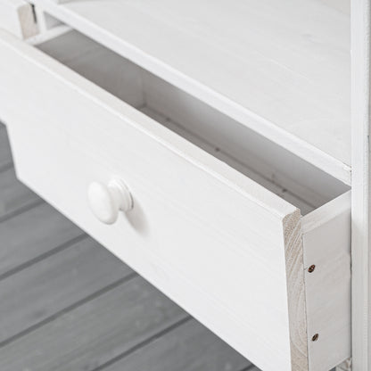 Garden Potting Bench Table, Rustic and Sleek Design with Multiple Drawers and Shelves for Storage